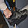 Уггі чоловічі Babylon Україна 43 розмір чорні теплі зимові модні шкіряні хутряні черевики чоловіче взуття зима, фото 2
