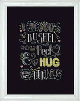 Набор для вышивания Design Works 2888 I love ...Chalkboard