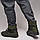 Чоловічі уггі хакі 39-45 розмір, теплі шкіряні черевики на хутрі, чоловіче взуття осінь зима Babylon Україна, фото 9