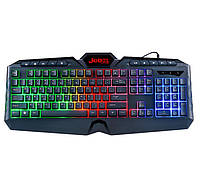 Игровая клавиатура проводная JEDEL K504 с RGB подсветкой