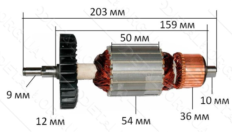 Якір болгарки Makita 9049, фото 1
