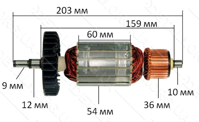 Якір на болгарку Makita 9059S, фото 1