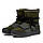Чоловічі уггі хакі 42 розмір, теплі шкіряні черевики на хутрі, чоловіче взуття осінь зима Babylon Україна, фото 10