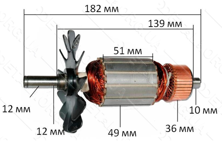 Якір болгарка Makita 9067F