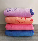 Рушник халат жіночий Лав Мікрофібра 140х80, фото 4