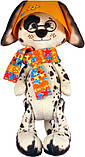 Набір для шиття м'якої іграшки ZooSapiens М4003 Далматинець у панамці, фото 3