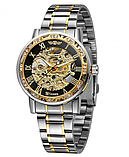 Годинник жіночий металевий, гарний жіночий срібний годинник, фото 9