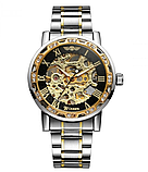 Годинник жіночий металевий, гарний жіночий срібний годинник, фото 6