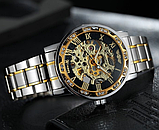 Годинник жіночий металевий, гарний жіночий срібний годинник, фото 8