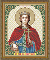Схема на ткани для вышивания бисером ArtSolo Святая Великомученица Екатерина VIA4159