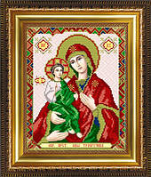 Схема на ткани для вышивания бисером ArtSolo Образ Пресвятой Богородицы Троеручица VIA4221