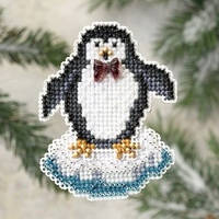 Proud Penguin / Гордый пингвин Mill Hill Набор для вышивания крестом MH189301