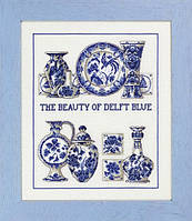 Набор для вышивания Permin Delft blue 70-3441