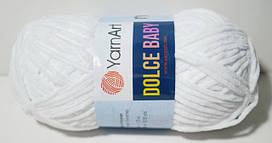 Велюрова (плюшева) пряжа DOLCE BABY YarnArt