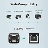 Кабель для принтера 3м USB B (штекер)/USB 3.0, 2.0 A (штекер), для Canon, Epson, HP, ZJiang, принтера, фото 6