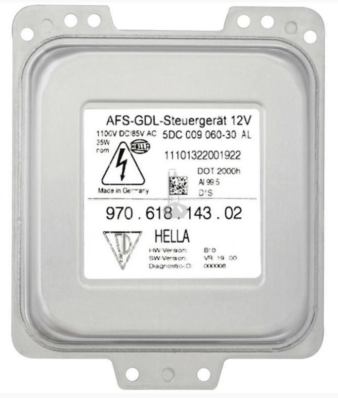 Ксеноновий блок запалювання Porsche-Panamera 2012-2016 Hella 5DC 009 060-30, AFS-GDL 12V 1100