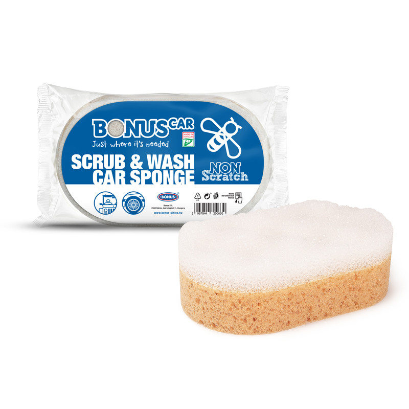 Губка BONUS Wash Car Sponge для миття авто 1 шт