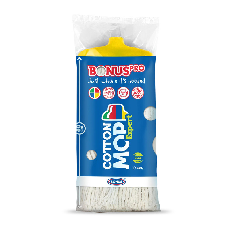 МОП BONUS CottonMop Expert yellow шнурковий (котон) 350 г жовтий