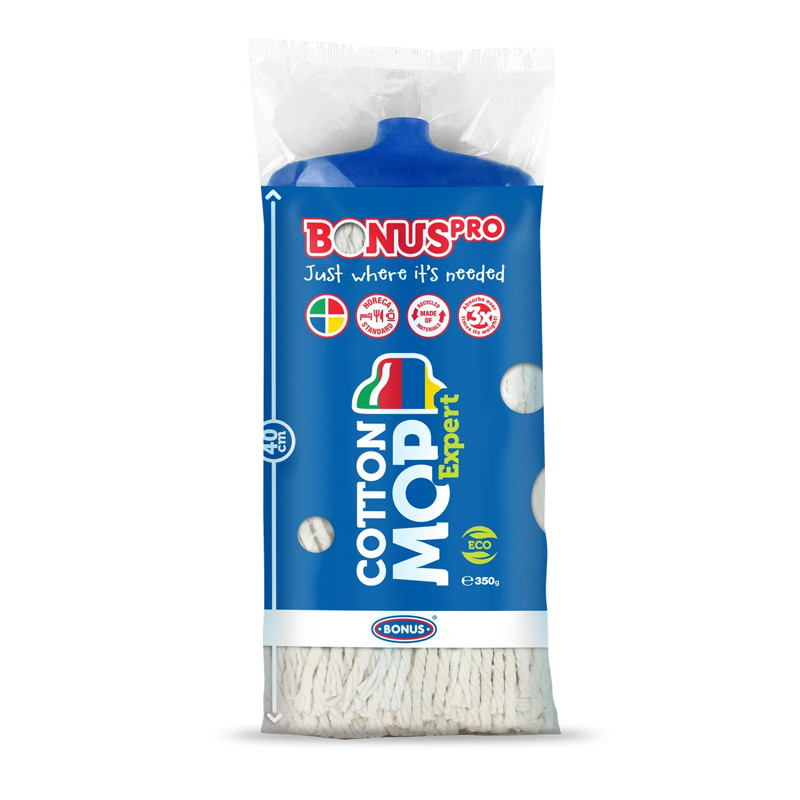МОП BONUS CottonMop Expert blue шнурковий (котон) 350 г блакитний