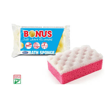 Мочалка BONUS Massage bath sponge банна масажна 1 шт