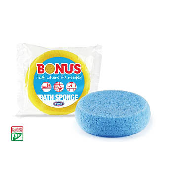 Мочалка BONUS Bath sponge round банна 1 шт