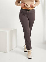 Жіночі спортивні штани 5751 фуме, фото 2