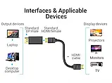 Адаптер-перехідник Порт дисплея 20 М > вихід HDMI F 4K HBMB0, фото 10