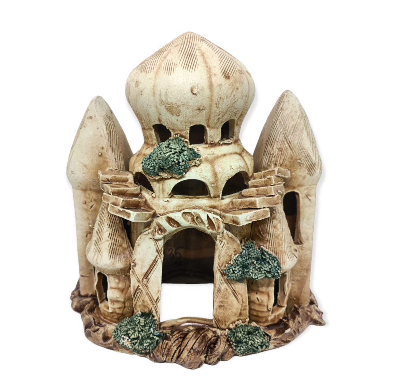 Кераміка для акваріума Замок Мечеть 18х15х23 см, фото 1