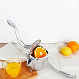 Соковичавниця ручна для фруктів і цитрусових із затискачем Fruit Juicer, фото 6