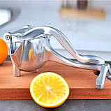 Соковичавниця ручна для фруктів і цитрусових із затискачем Fruit Juicer, фото 4