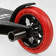 Самокат для трюків червоний Череп (SCS-система, ПЕГИ, колеса 11,5 см, кермо 58 см) Best Scooter МТ-50599, фото 3