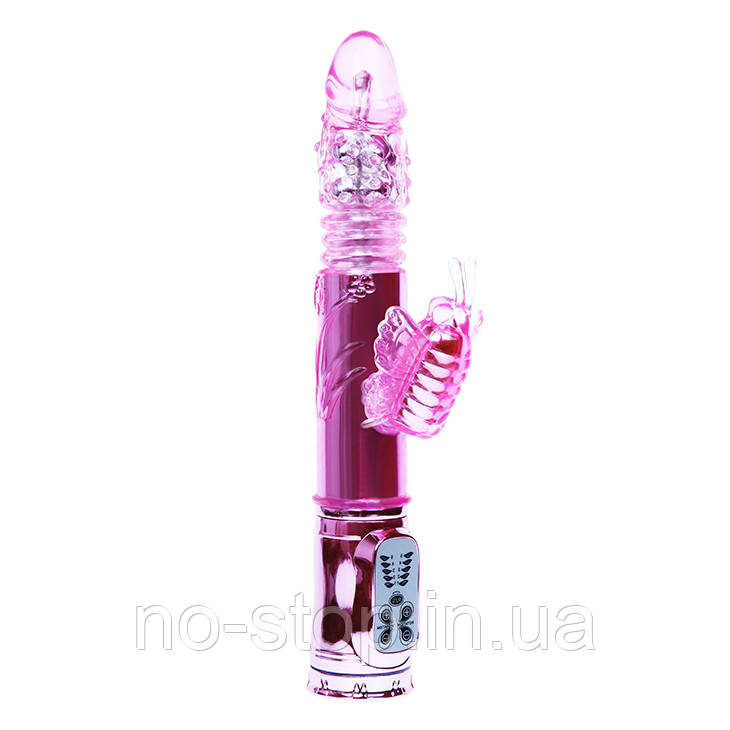 Вібратор BAILE Throbbing Butterfly, фото 1