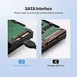 Кабель Ugreen SATA 3,0, прямий прямокутний, для жорсткого диска, SSD, HDD, материнської плати Asus MSI Gigabyt, фото 5