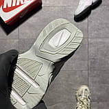 Чоловічі / жіночі кросівки Nike M2K Tekno Total White, білі шкіряні кросівки найк м2к текно, фото 9