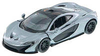 Машинка McLaren P1 Kinsmart KT5393W инерционная серебристая