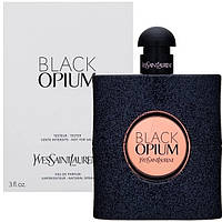 Женские духи Yves Saint Laurent Black Opium Tester (Ив Сен Лоран Блэк Опиум) 90 ml/мл Тестер