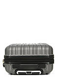 Валіза ручна поклажа S сіра 55х35х21(+5)см/38л/2.6кг/Worldline 623, фото 7