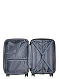 Валіза ручна поклажа S сіра 55х35х21(+5)см/38л/2.6кг/Worldline 623, фото 10