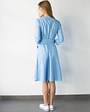 Медичне сукня блакитне Прованс, фото 4