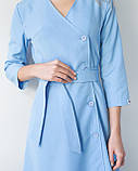 Медичне сукня блакитне Прованс, фото 10