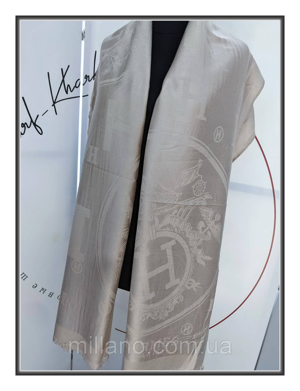 Шарф Hermes кашимір