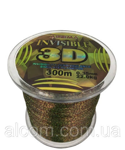 Волосінь з 3D-ефектом Feima 0.30 мм-17кг маскувальна волосінь 300 м