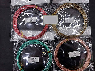 Дріт (різних кольорів) 1 мм, в мотку 10 м