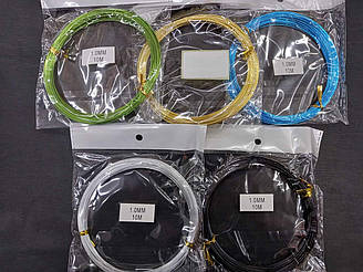 Дріт (різних кольорів) 1 мм, в мотку 10 м