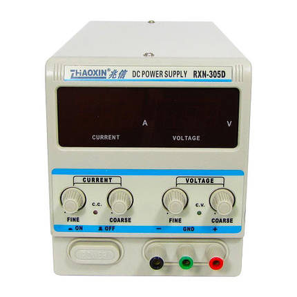 Блок живлення ZHAOXIN RXN-305D 30V 5A цифрова індикація, фото 1