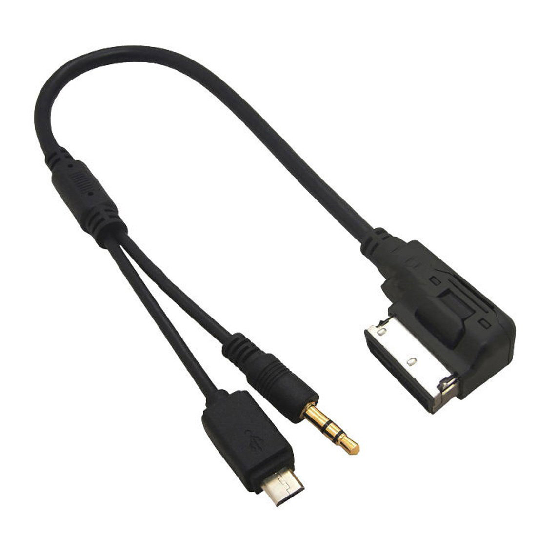 AUX / Micro USB адаптeр кабель AMI MDI MMI (2G і 3G) для AUDI VW Skoda VAG, аукс міні джек 3,5мм Android