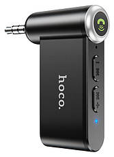 FM-трансмітер (модулятор) в машину HOCO Magic Music E58 Bluetooth-AUX Чорний, фото 4