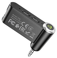 FM-трансмітер (модулятор) в машину HOCO Magic Music E58 Bluetooth-AUX Чорний, фото 6