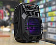 Портативна колонка безпровідна з мікрофоном (караоке) HOCO DS07 Force Wireless 10 Вт Чорний (DS07), фото 10