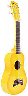 Укулеле Kala Makala Dolphin Yellow Burst Ukulele